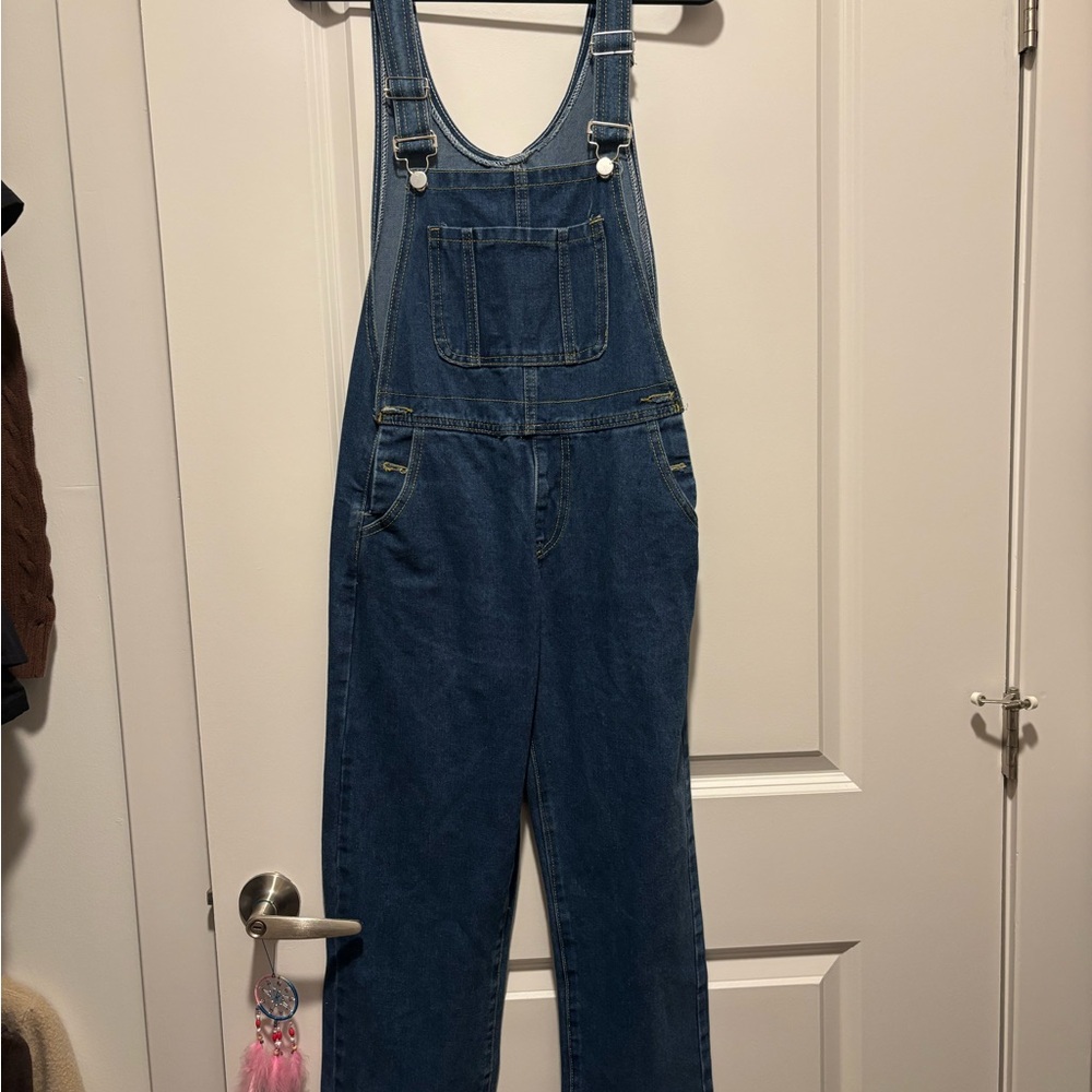 Blue Denim Overalls